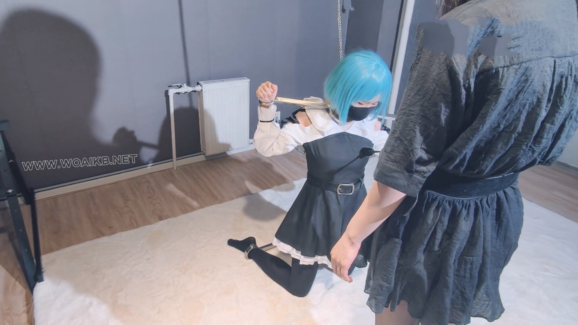 【班主任时汐严厉管教叛逆女学生依依】【女女剧情 强迫管教 精彩对话 单腿吊缚 金... 预览图 12