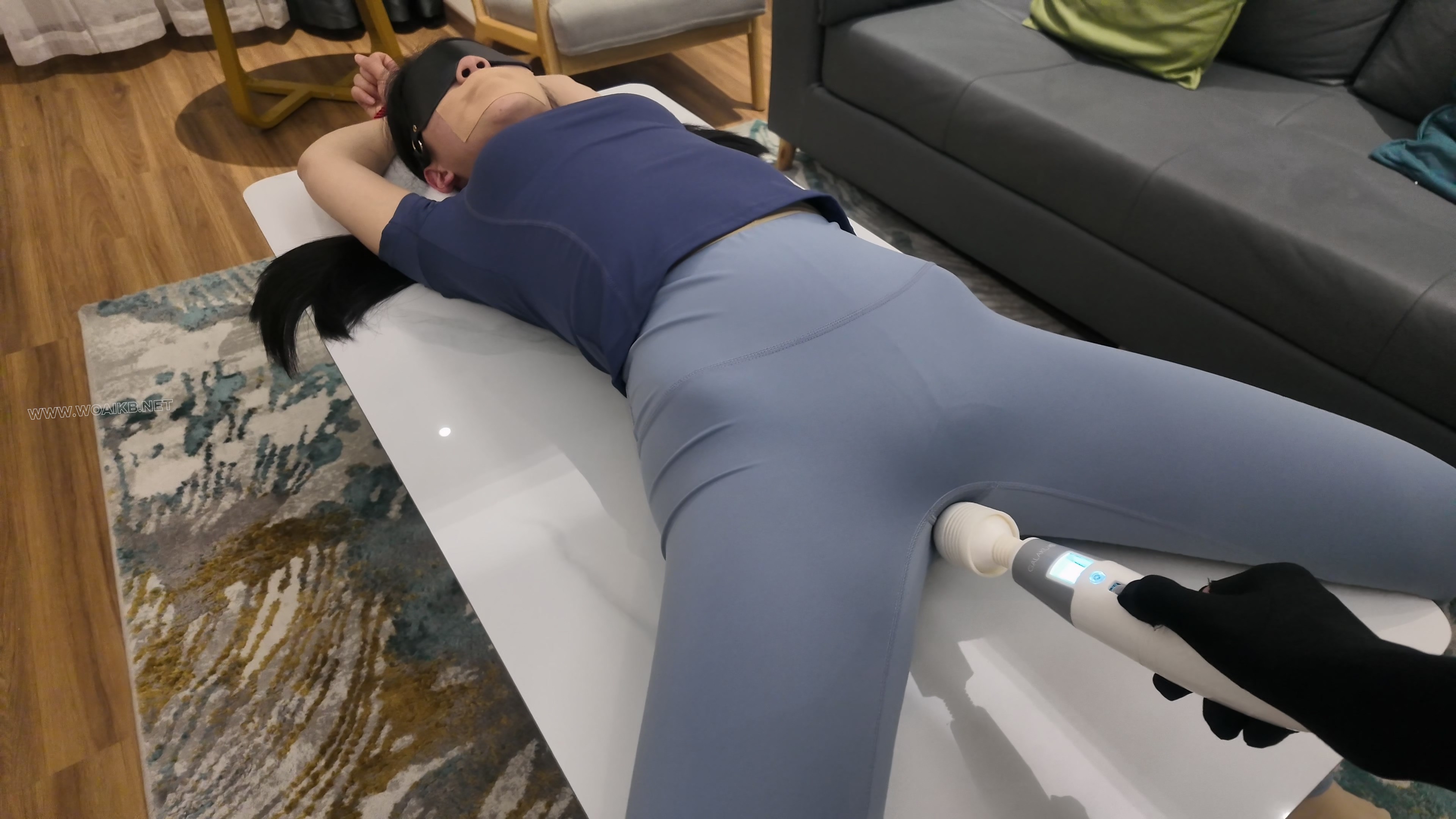 【瑜伽妹妹】瑜伽裤+裤里丝+匡威帆布鞋+SP+PJ无限强高到身体不受控制颤抖+极致GC体... 预览图 21