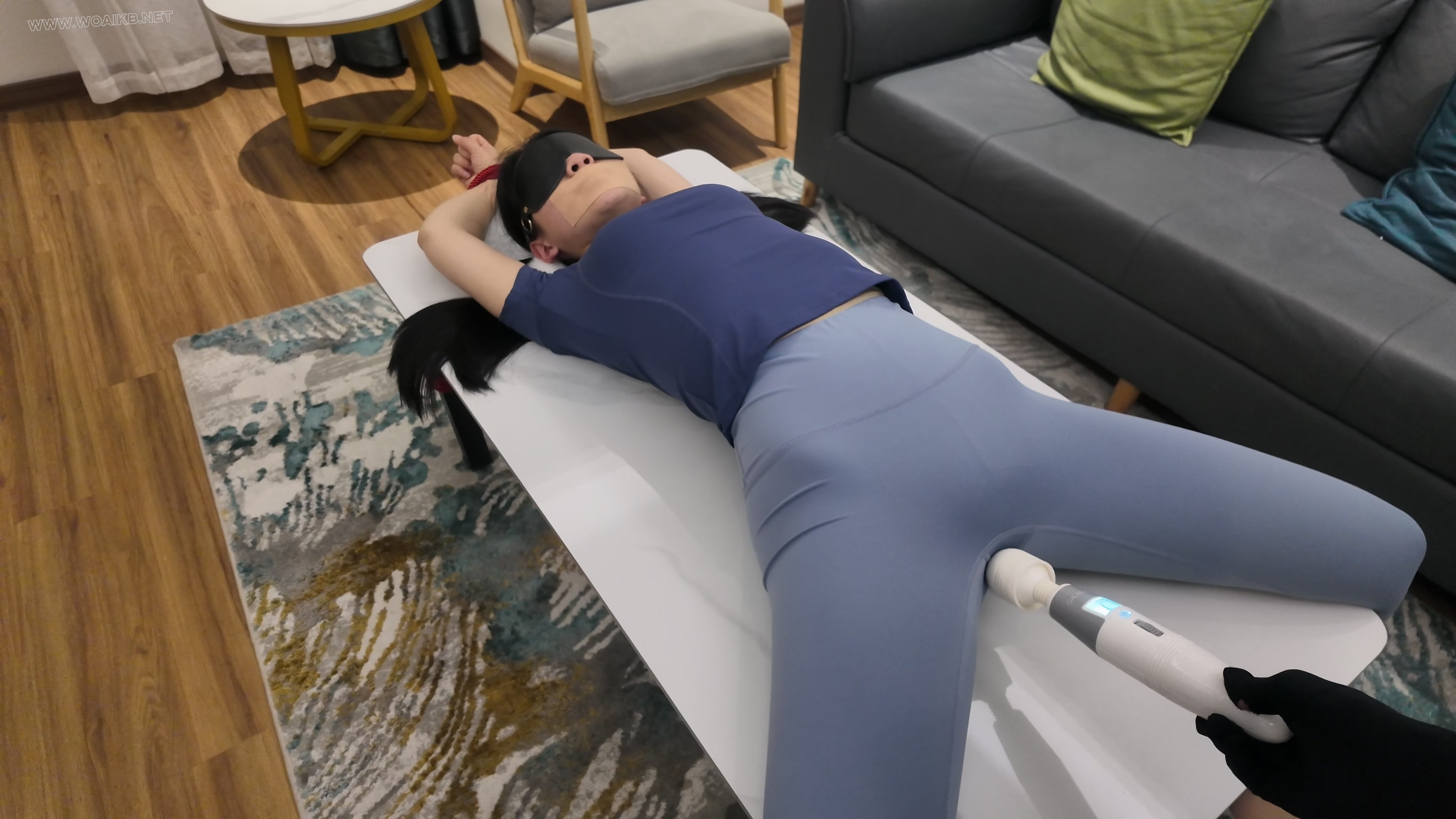 【瑜伽妹妹】瑜伽裤+裤里丝+匡威帆布鞋+SP+PJ无限强高到身体不受控制颤抖+极致GC体... 预览图 20