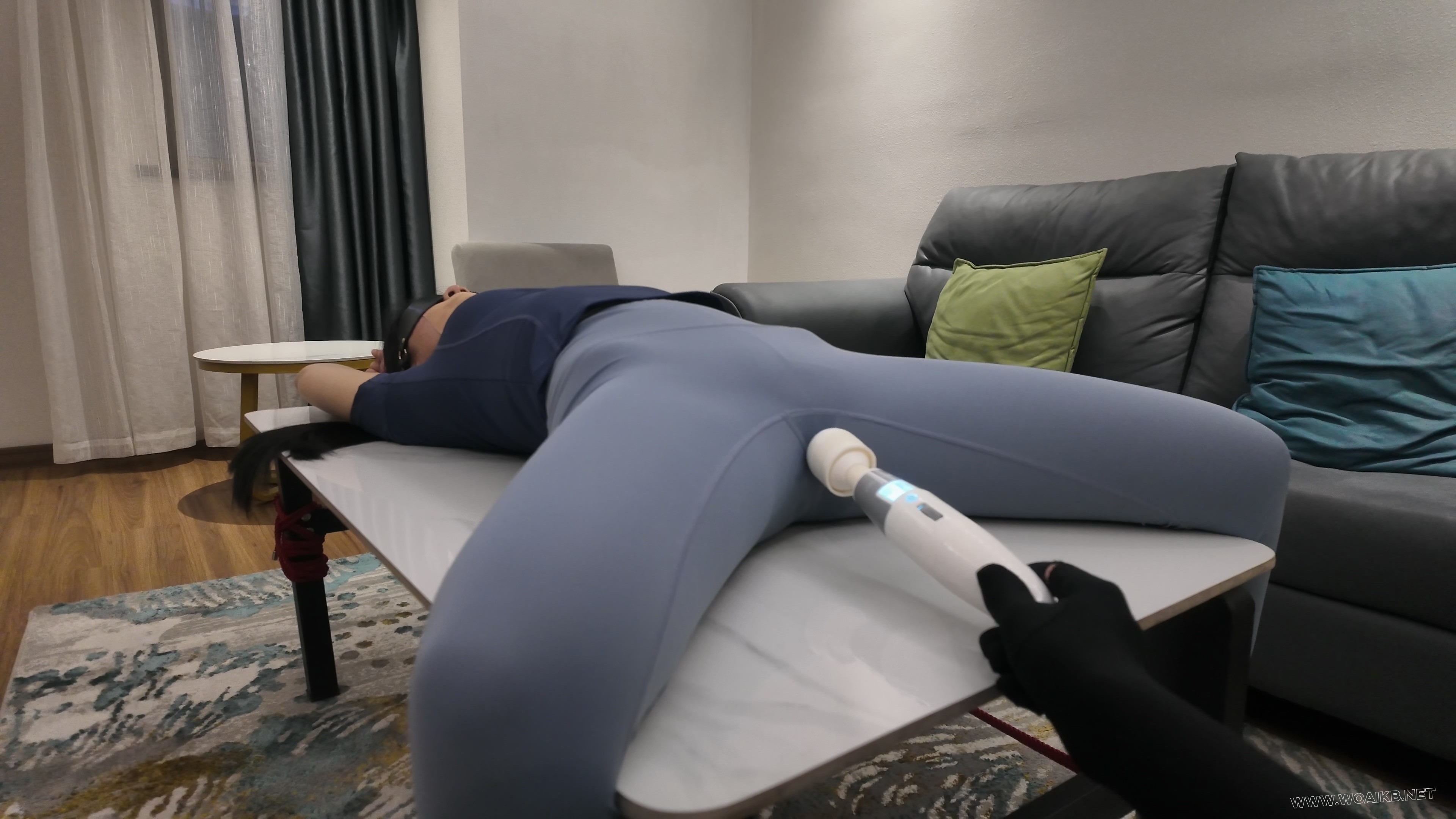 【瑜伽妹妹】瑜伽裤+裤里丝+匡威帆布鞋+SP+PJ无限强高到身体不受控制颤抖+极致GC体... 预览图 19