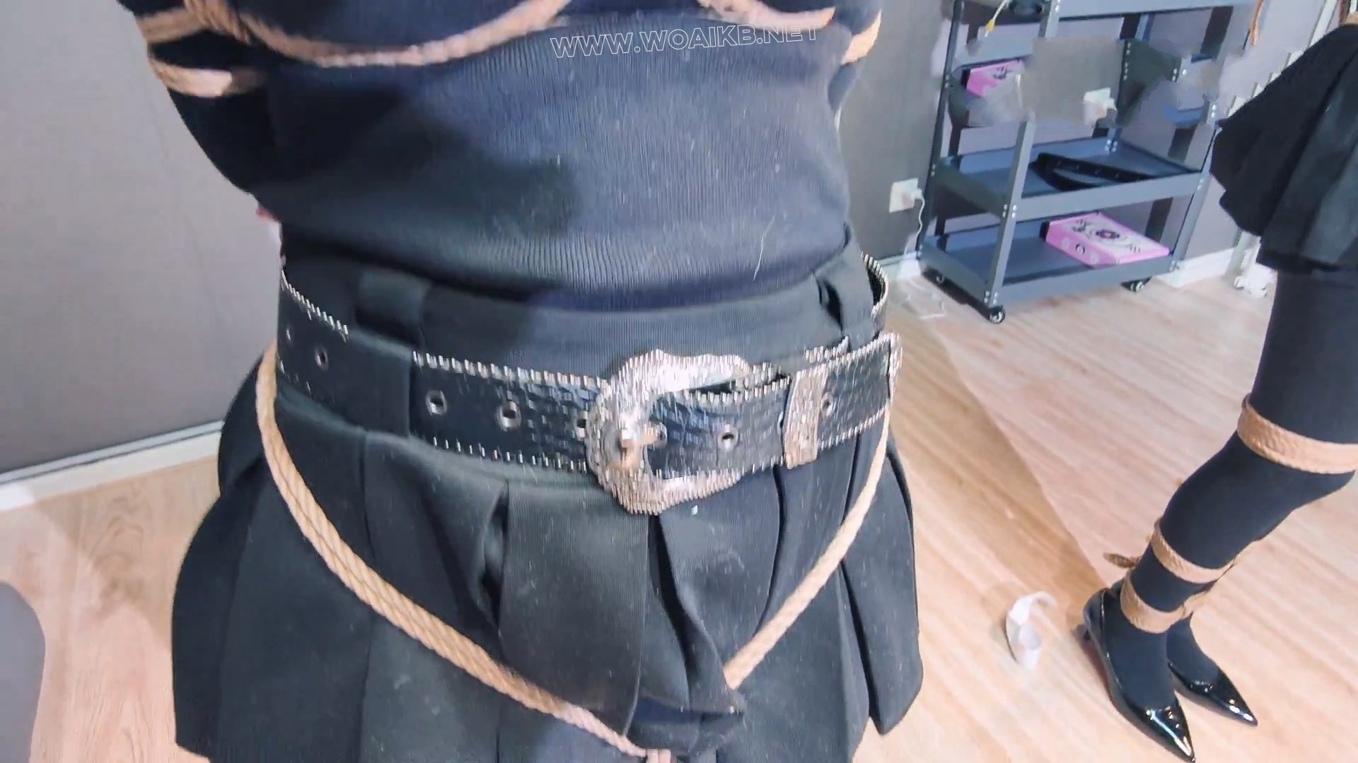 【妙妙X咲希】【女女互救 咲希走绳 震动棒QG 高跟鞋蹦跳 股绳走绳 】 预览图 20