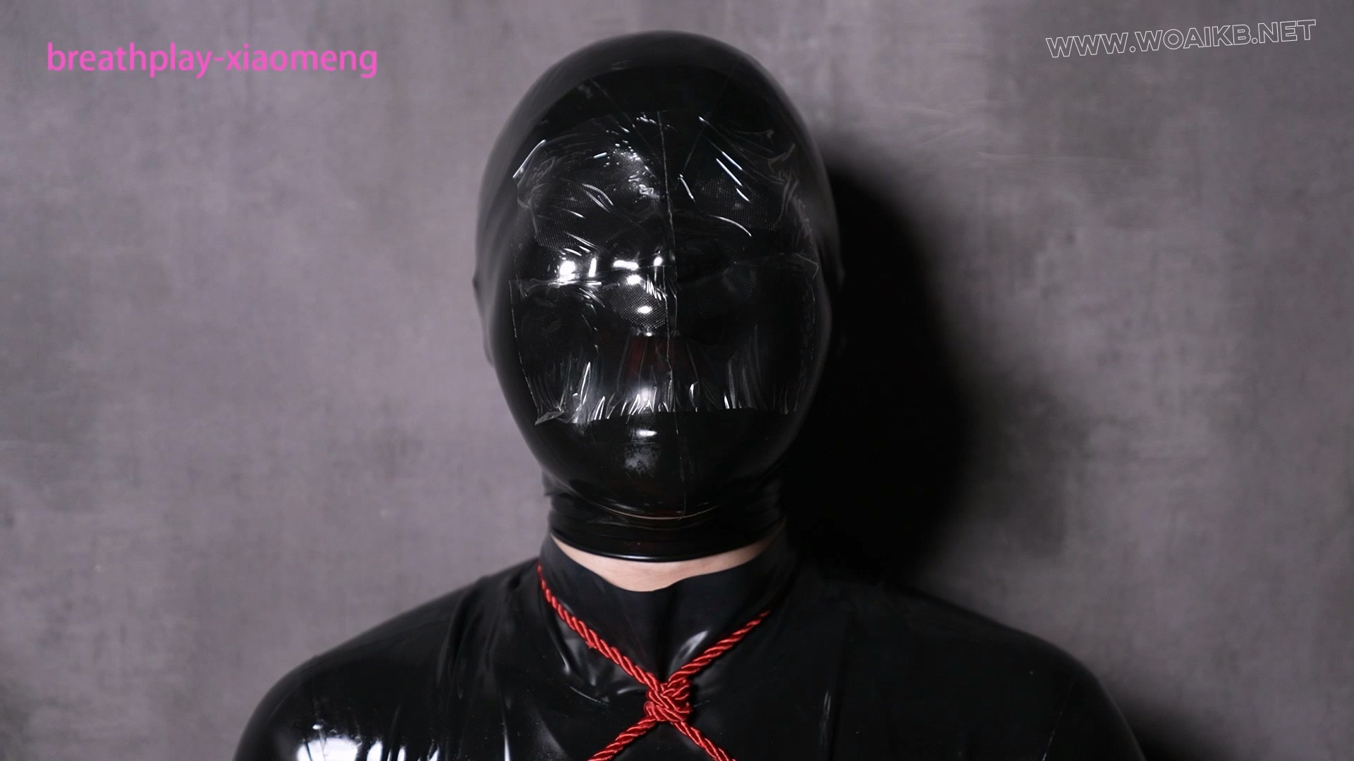 【小萌同学】kig多层窒息极限挣扎，最后无法挣脱崩溃快要哭了，奖励她玩具GC，乳胶... 预览图 1