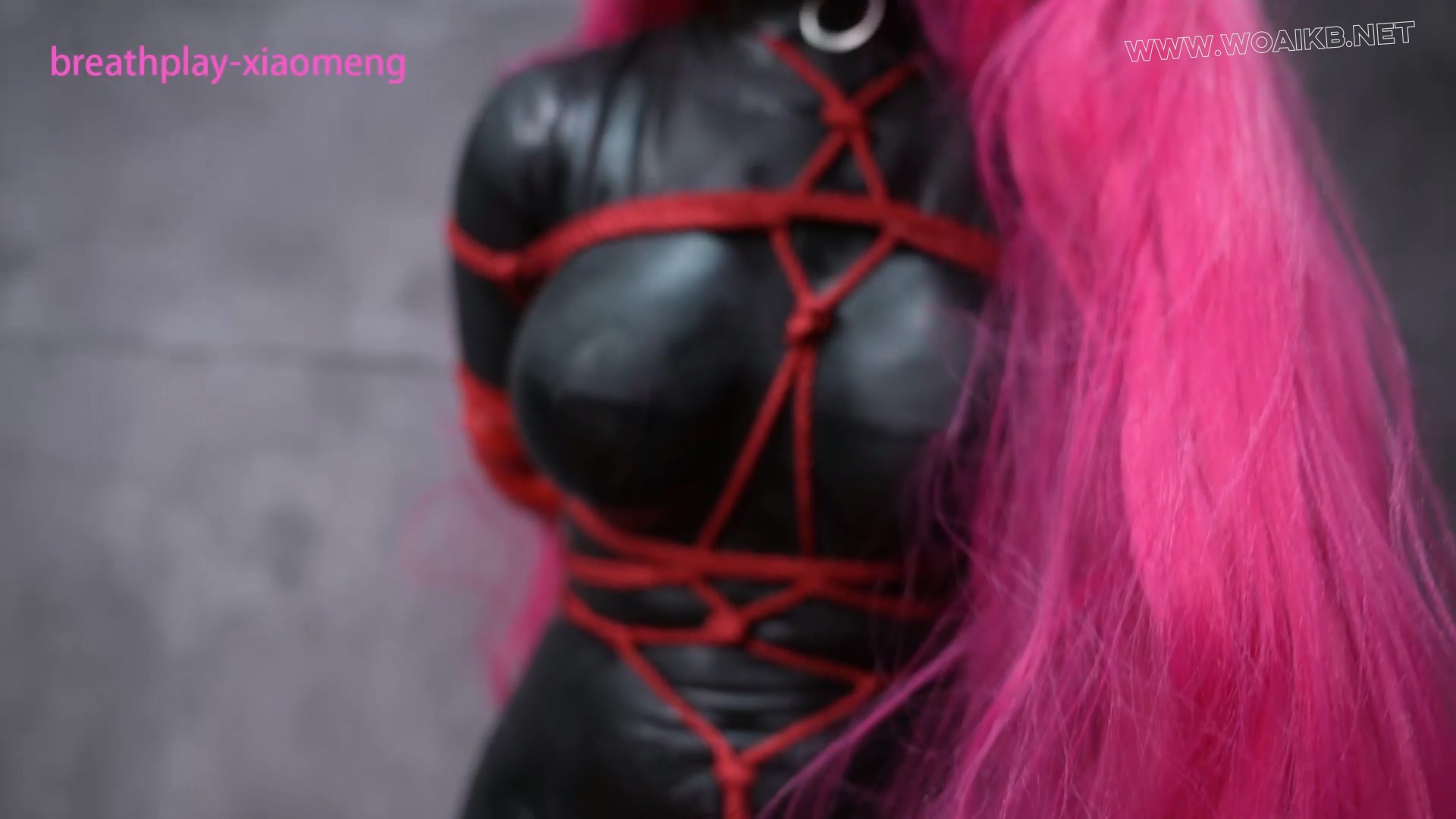 【小萌同学】kig多层窒息极限挣扎，最后无法挣脱崩溃快要哭了，奖励她玩具GC，乳胶... 预览图 19