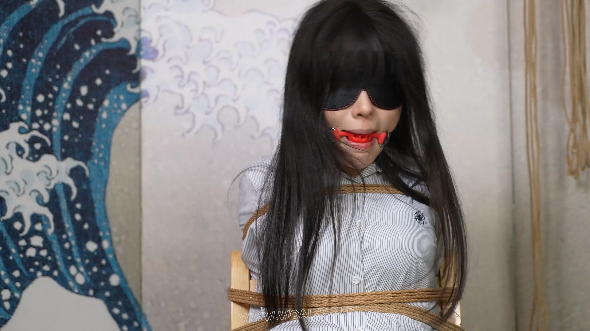 黑白制服双人互玩TK+捆绑玩弄！1h超长番！爽玩篇！ 预览图 3