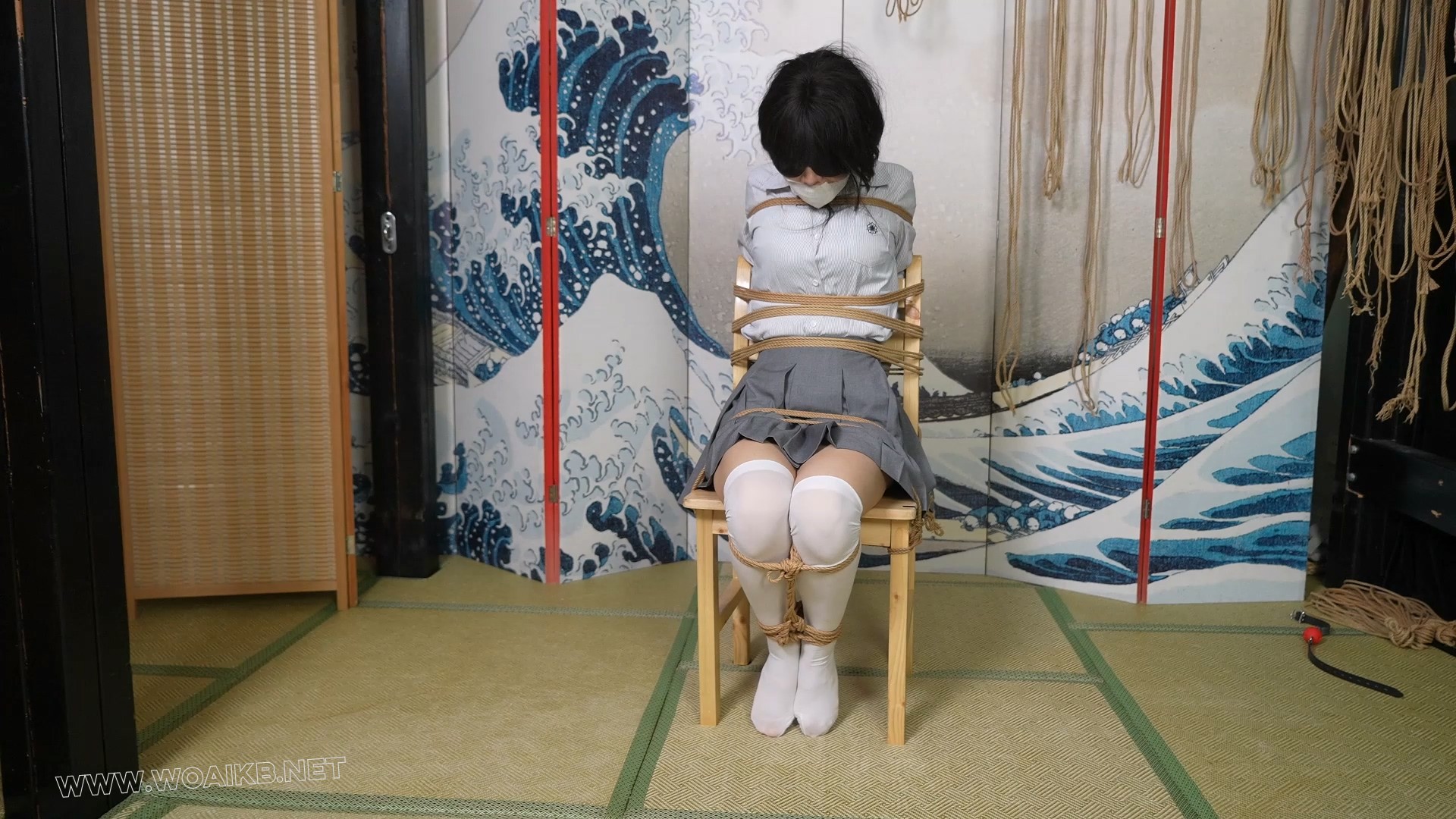 黑白制服双人互玩TK+捆绑玩弄！1h超长番！爽玩篇！ 预览图 6