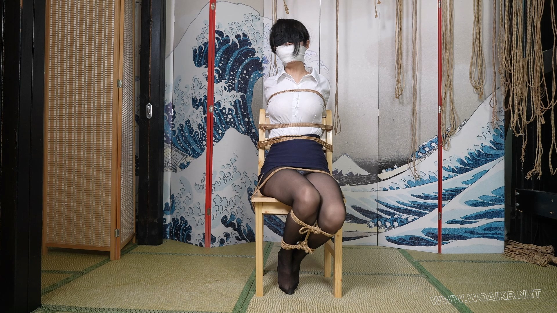 黑白制服双人互玩TK+捆绑玩弄！1h超长番！爽玩篇！ 预览图 16