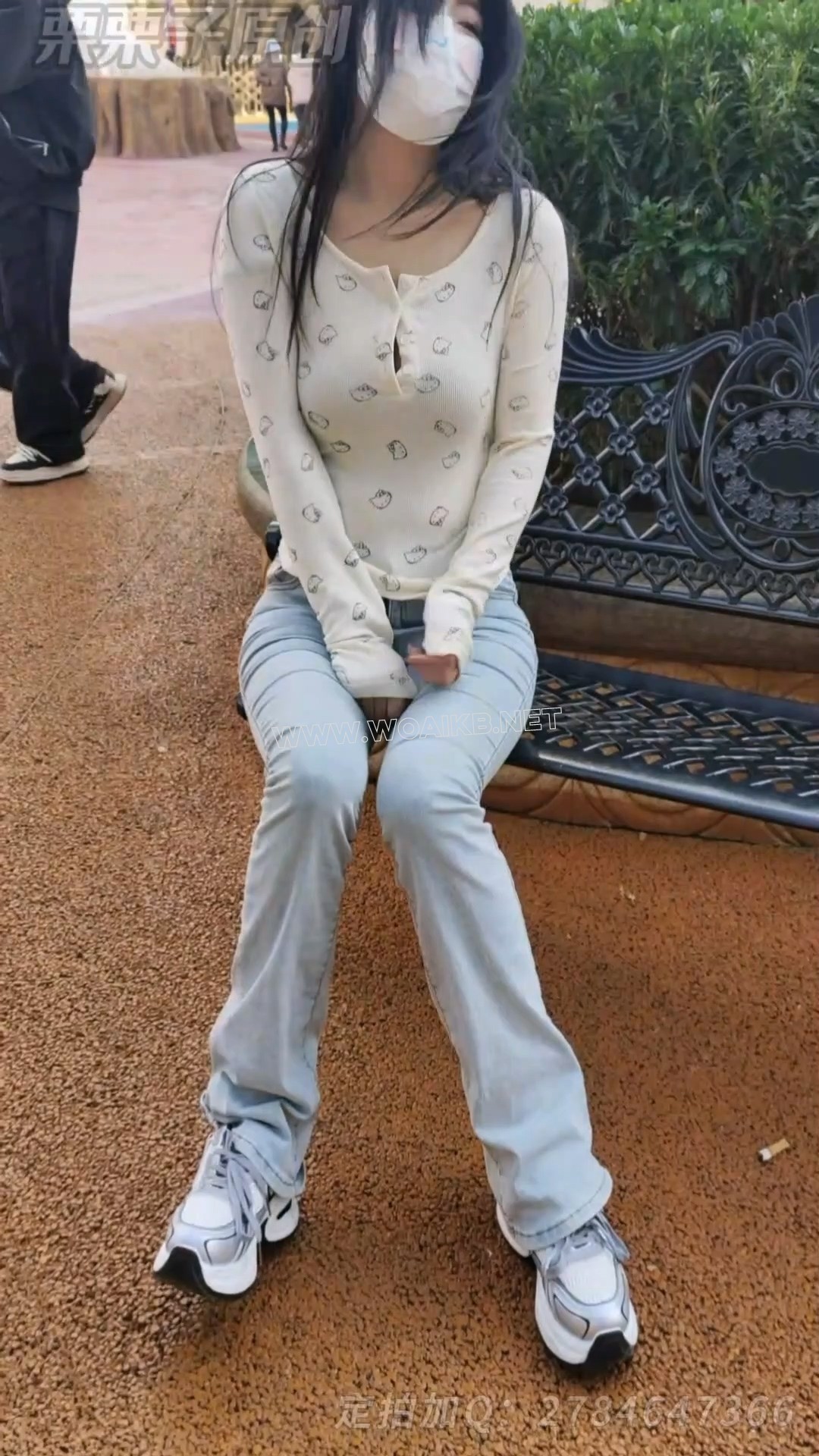 《搔首弄姿的女网红 03》 户外强高、户外调教、摩天轮强高、失禁、游乐园强高、假... 预览图 14