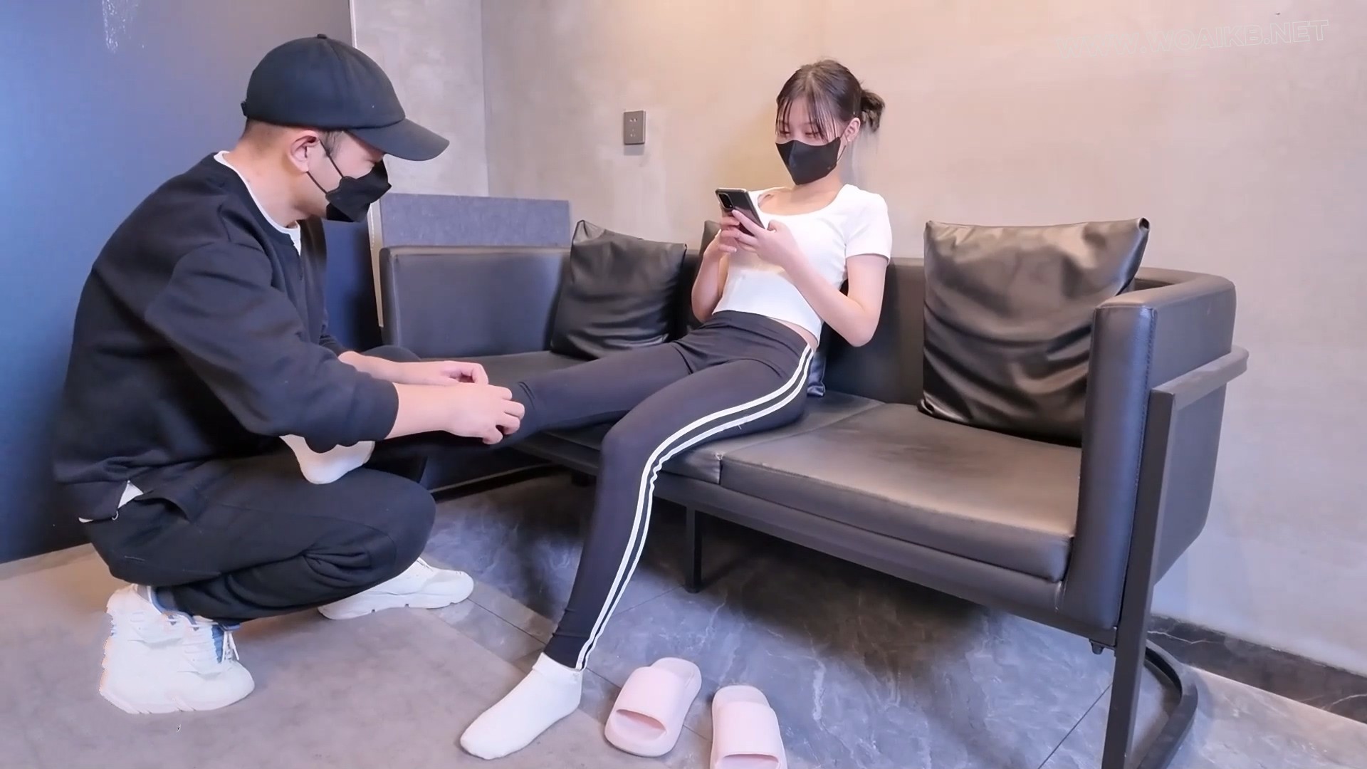 反差雯雯，  TK大作战 上 反差雯雯 内衣捆绑 TK作战 互相较劲 强高羞辱 强制TK 精... 预览图 4