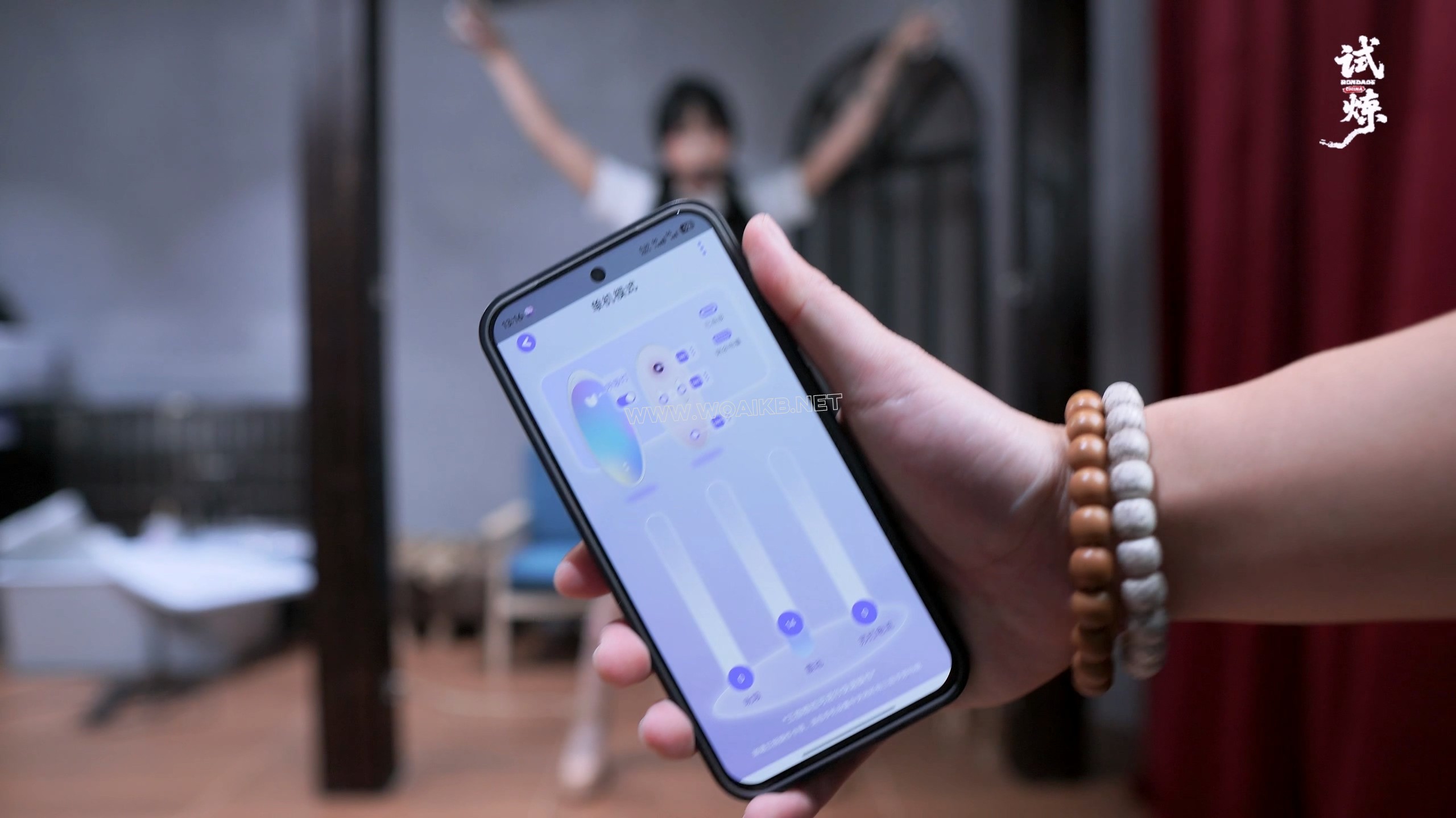 JK白丝女孩（曼尼）大字绳缚固定折磨啵啵贝失控模式口水直流 预览图 1