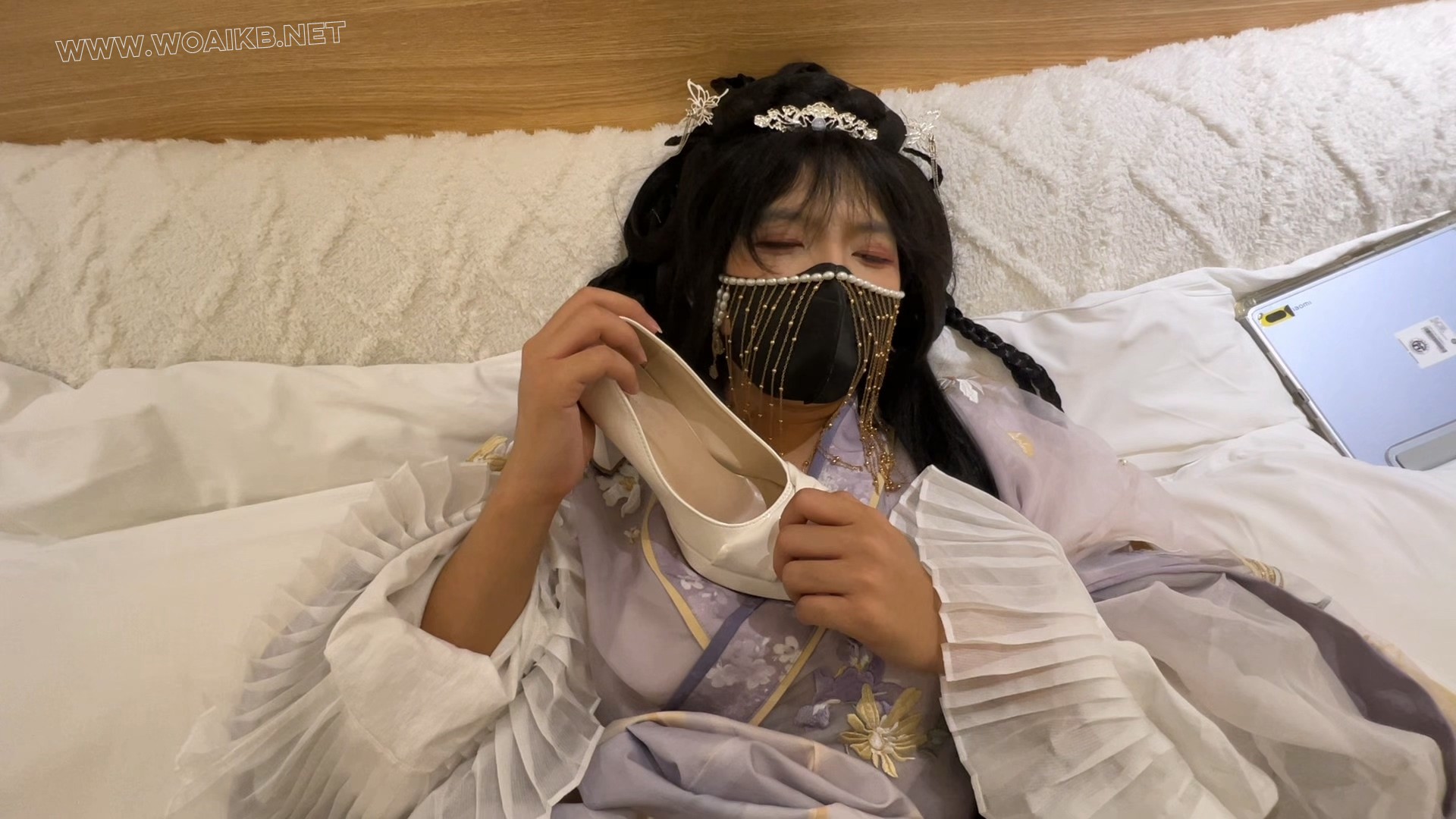 桃花魏晋汉服惨遭客户囚禁捆绑 预览图 6