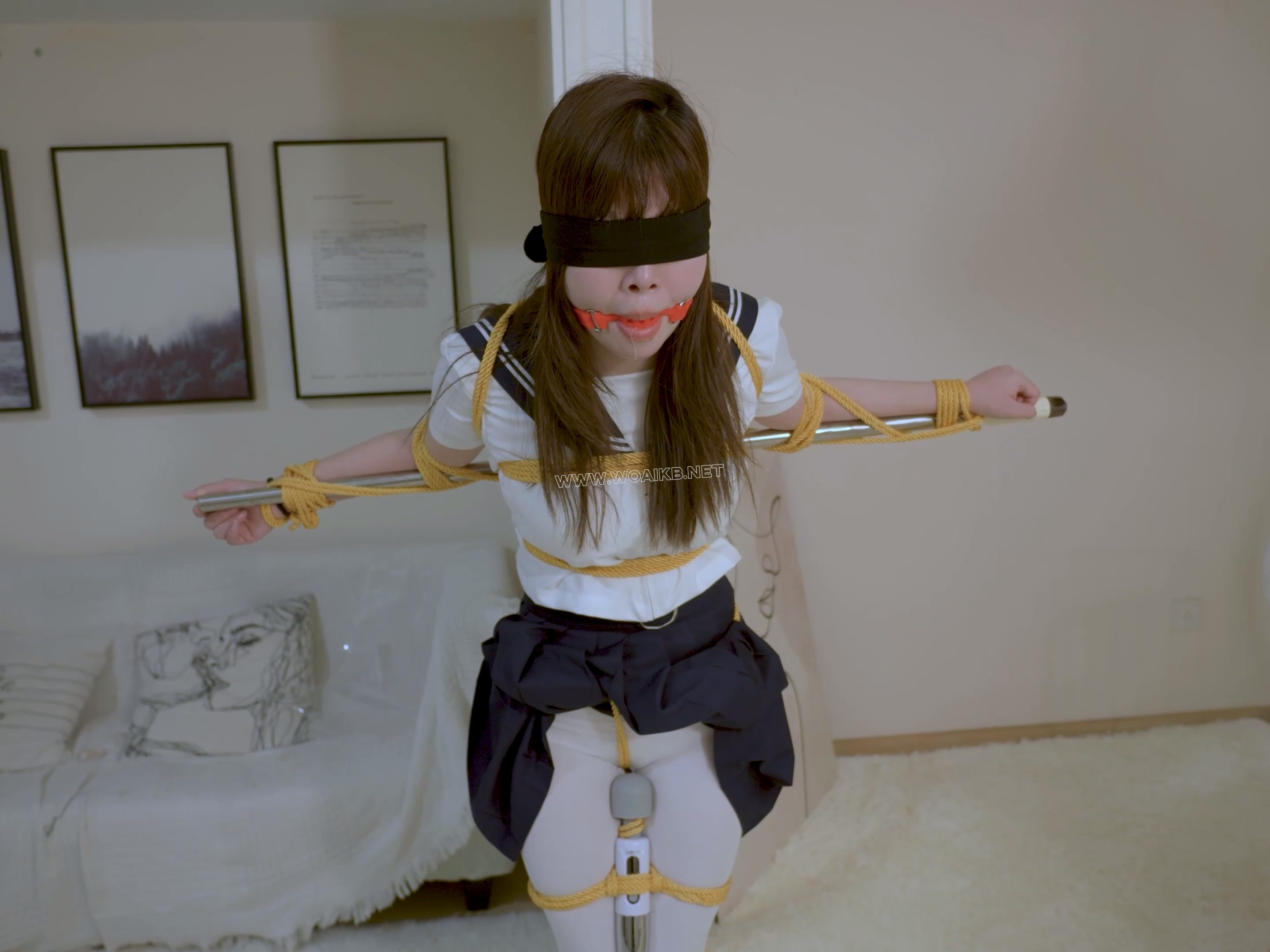 糖果白丝体操服+白丝JK闯关捆绑震动 预览图 12