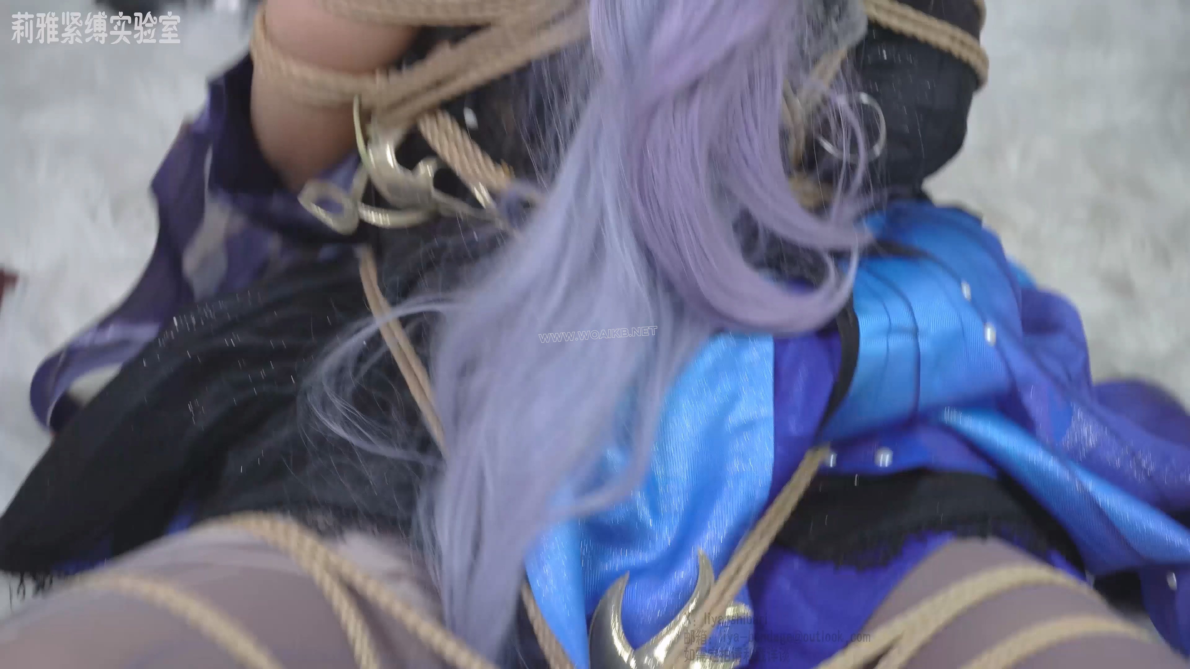 落难的玉衡星 DIDcosplay棒子紧缚堵嘴封嘴单腿吊蛋蛋强膏呼吸抑制黑丝 预览图 12