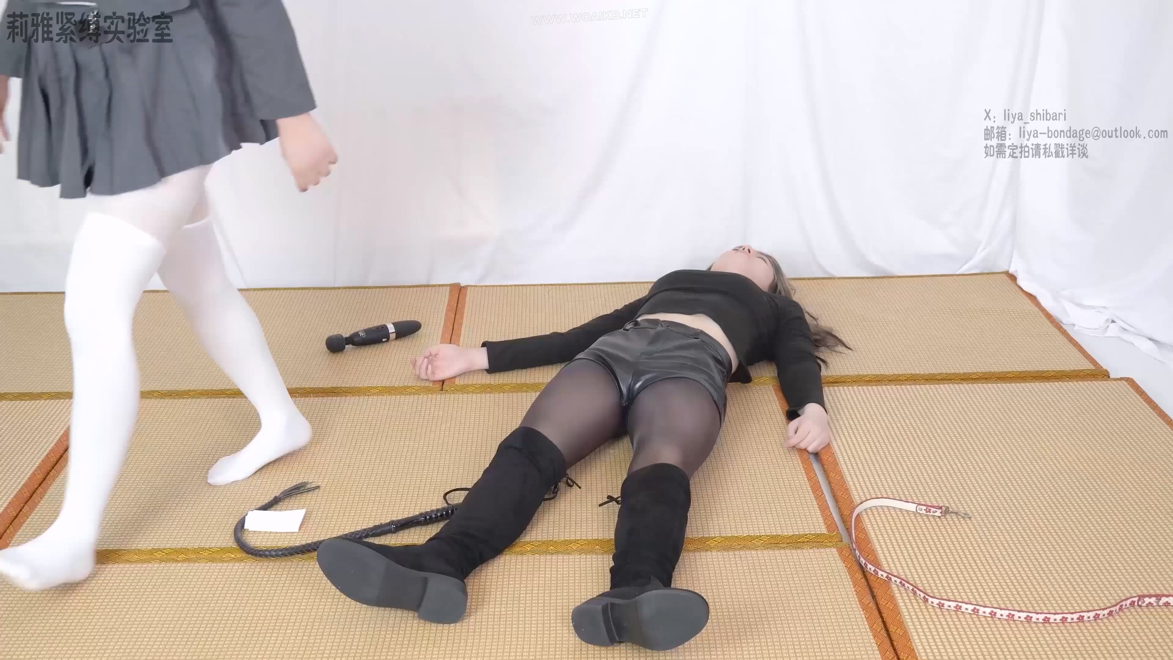 女王遭反杀 微剧情反杀紧缚昏迷TK丝袜堵嘴口球眼罩棒子强膏黑丝白丝肉丝 预览图 2