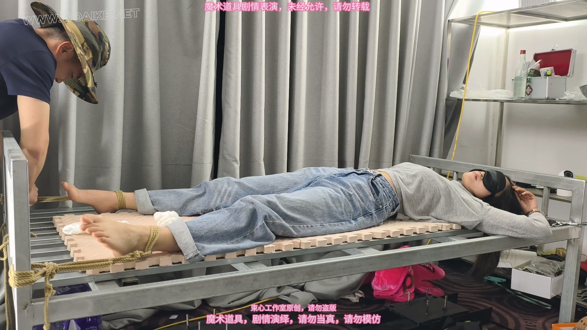 月月 床上禁锢四肢TKTK 预览图 10
