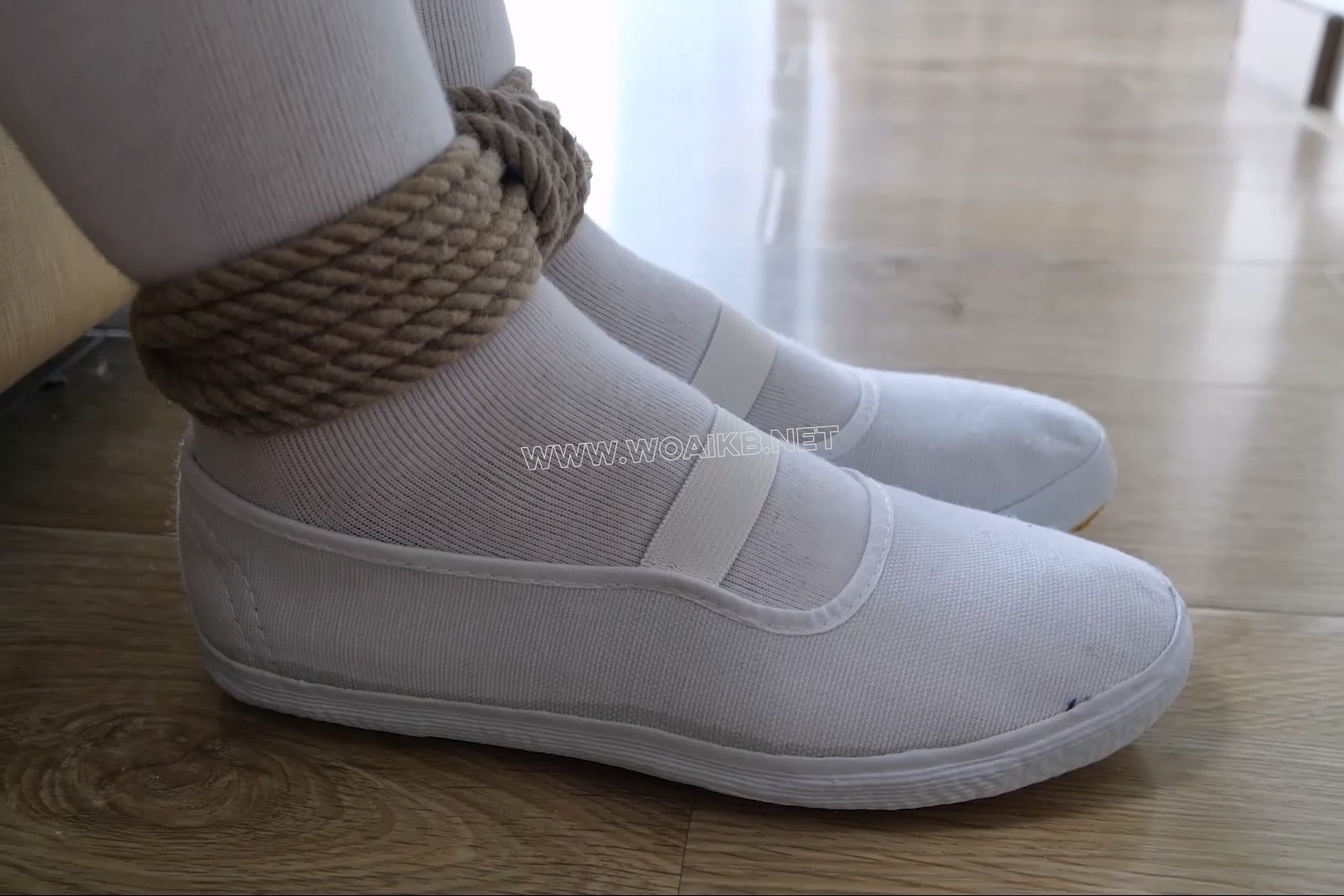 灰灰体操服畅通白袜M腿、直腿、吊腿 预览图 8