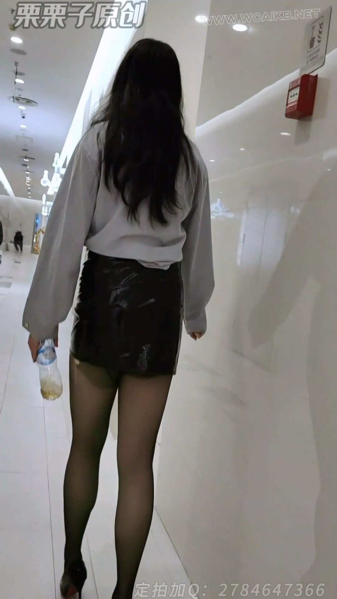 《自缚的M女秘书 上》 户外强高、户外调教、带快乐蛋、G塞逛超市，虐足、强高失禁... 预览图 15