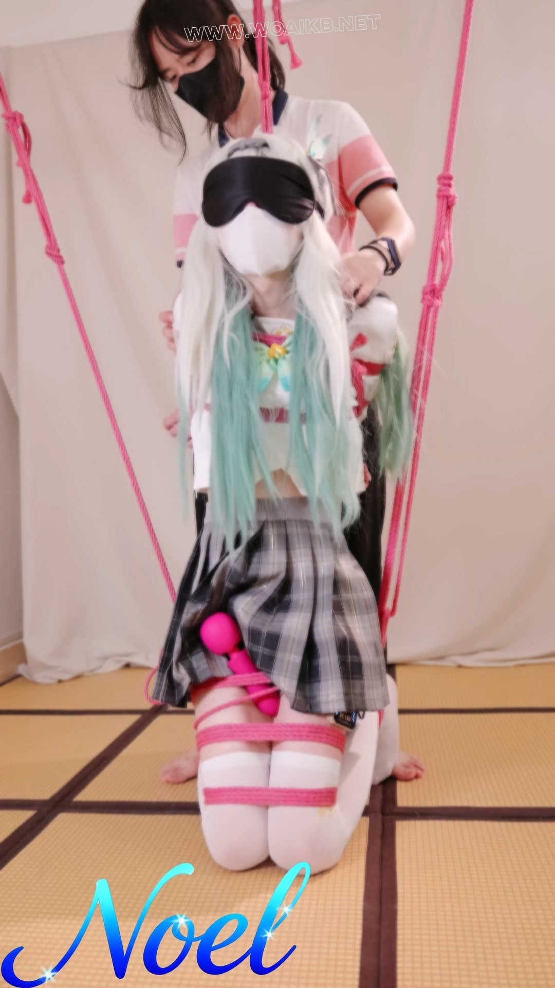 Noel-19 流萤cos《崩坏星穹铁道》-日式紧缚+电击+Tk+挣扎+GC+窒息 预览图